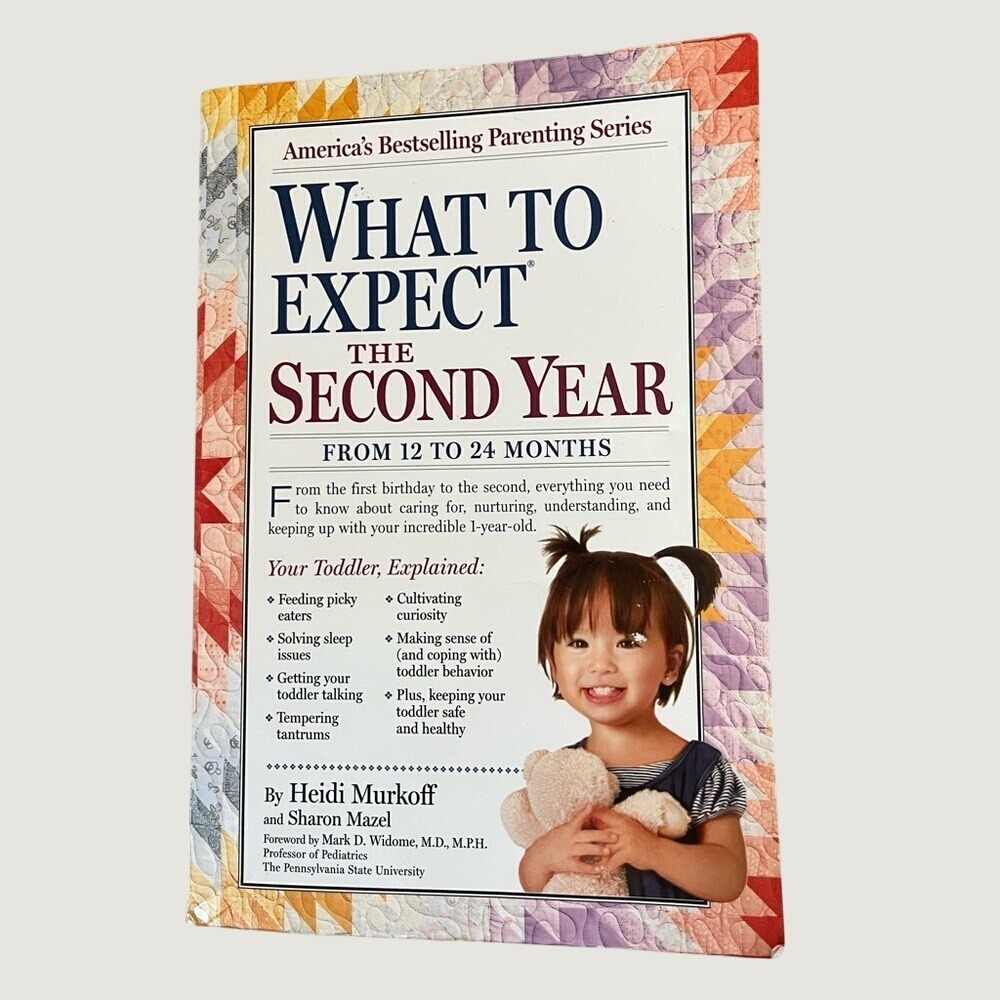 What To Expect The Second Year Paperback Book From 12 To 24 Months Parenting